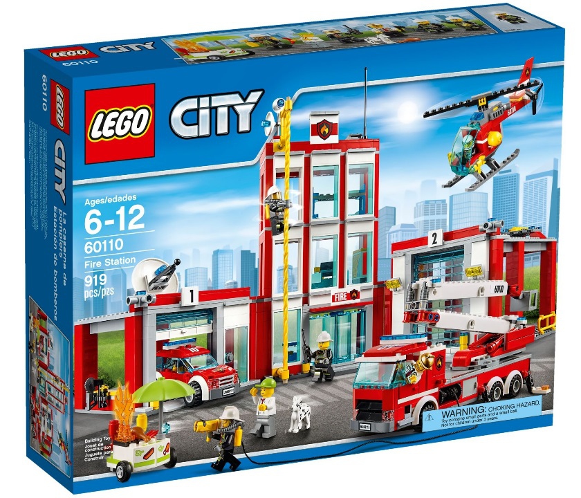 Lego City. Пожарная часть  