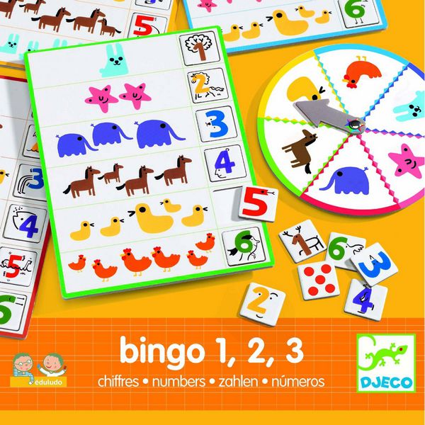 

Игра настольная - Eduludo Числа Бинго
