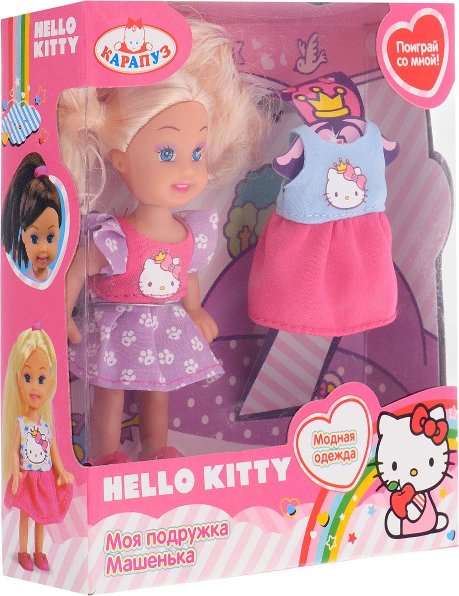 Кукла Hello Kitty - Машенька с комплектом одежды 12 см  