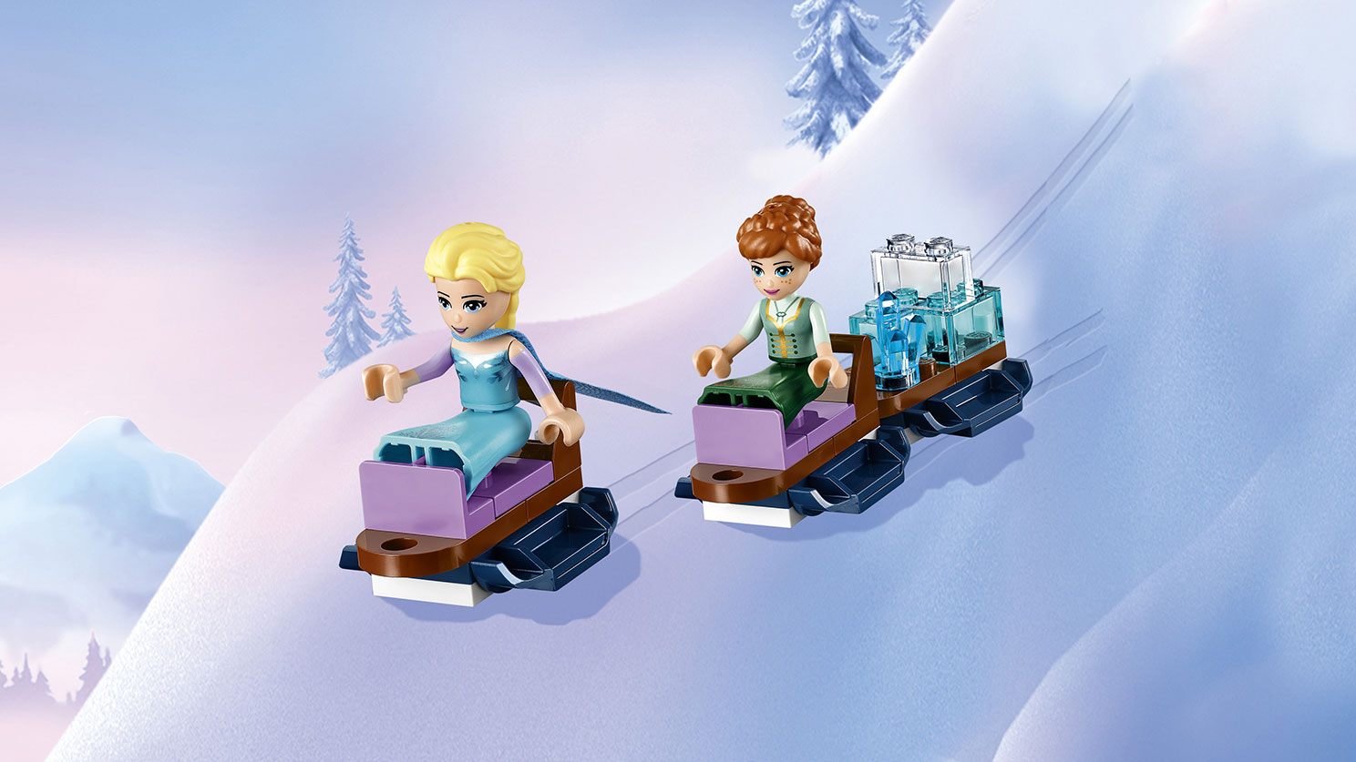 LEGO Disney Princess. Волшебный ледяной замок Эльзы  