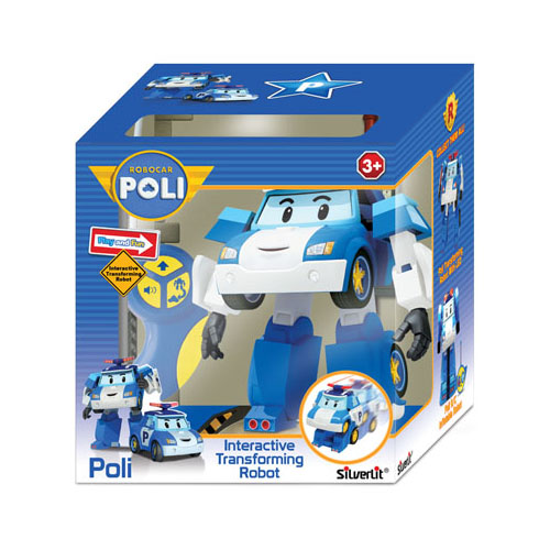 Robocar Poli. Робот Поли трансформер на радиоуправлении. Управляется в форме робота и машины  