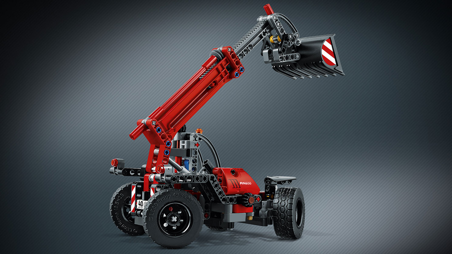 LEGO Technic. Телескопический погрузчик   