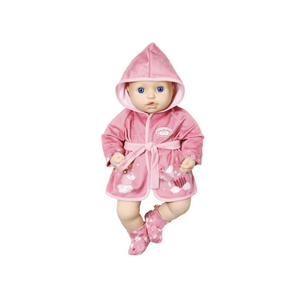 Уютный халатик и тапочки для куклы Baby Annabell  