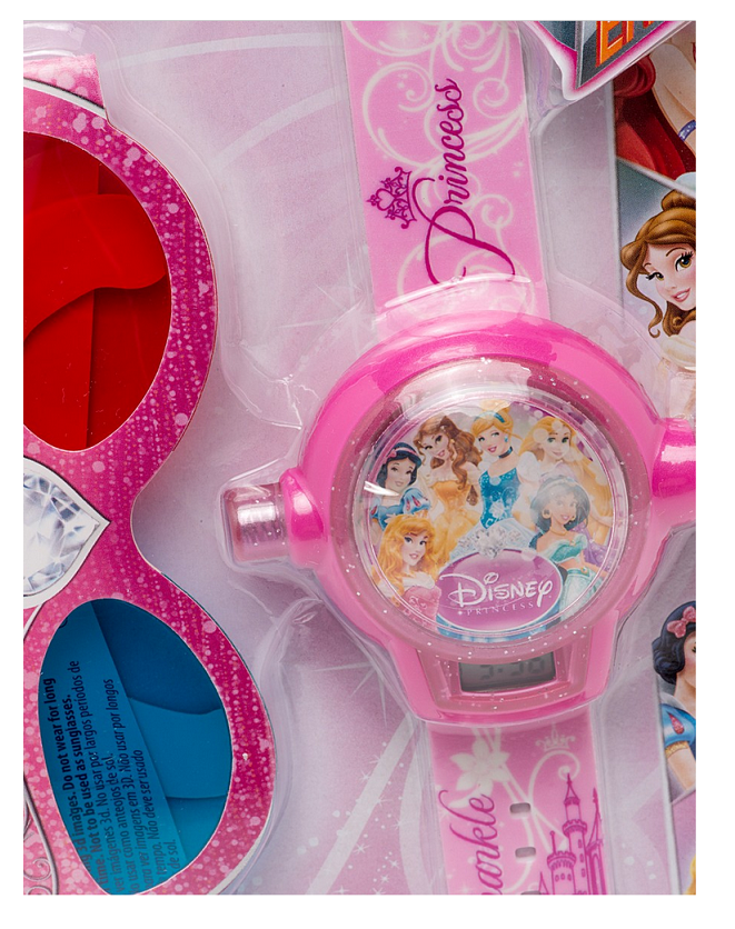 Часы наручные электронные  Disney Princesses «Принцессы» с проектором  