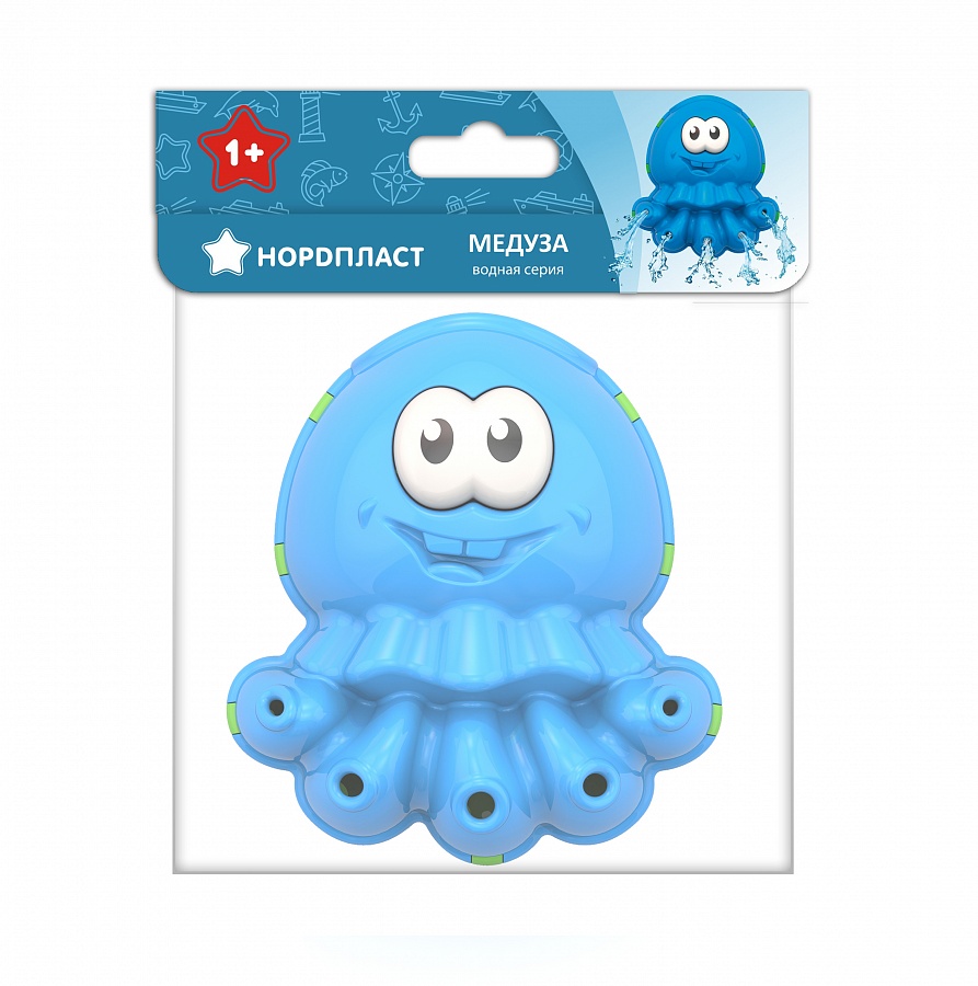 Игрушка для ванны - Водная серия: медуза  