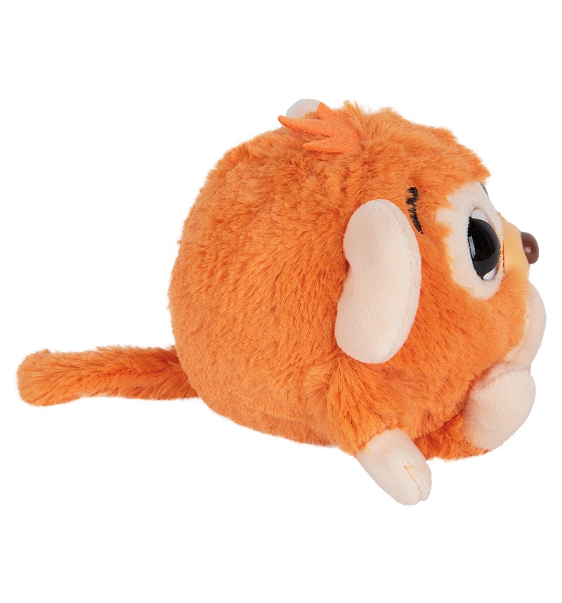 Мягкая игрушка из серии Дразнюка-Zoo Оранжевая обезьянка, показывает язык ,13 см.  