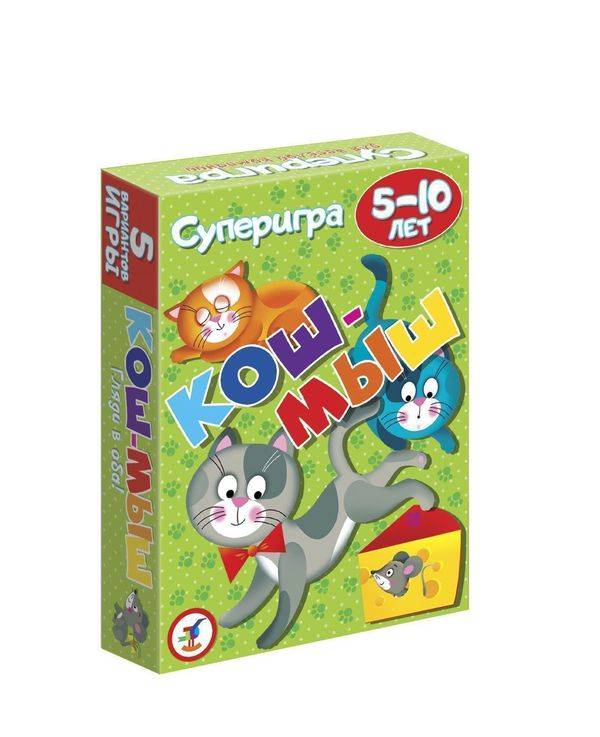 

Игра настольная карточная Кош-мыш, 5-10 лет