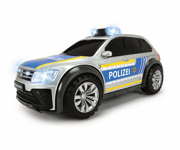 Полицейский автомобиль VW Tiguan R-Line 1:18, свет и звук, 25 см  