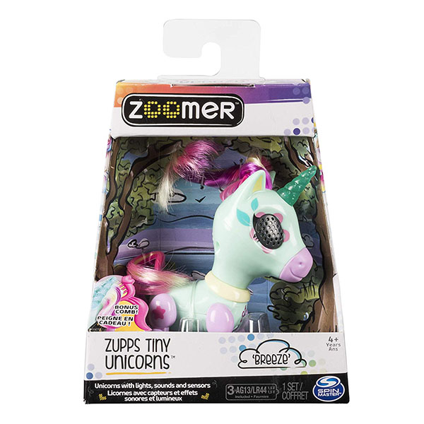 Интерактивная игрушка - Зуммер Счастливый Единорог, свет и звук  