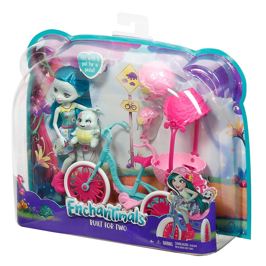 Mattel Enchantimals - Кукла со зверюшкой и транспортным средством  