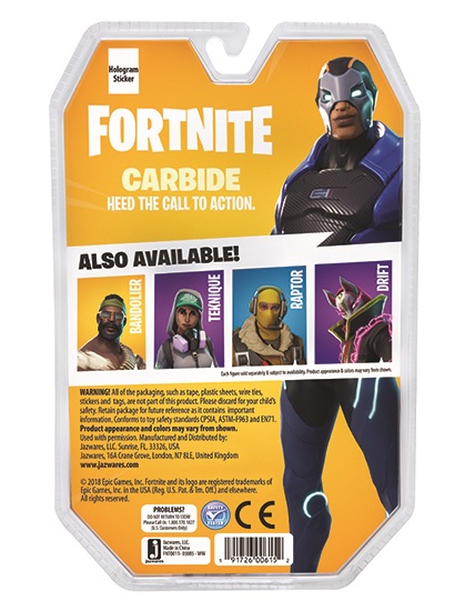 Игрушка из серии Fortnite - фигурка Carbide с аксессуарами  