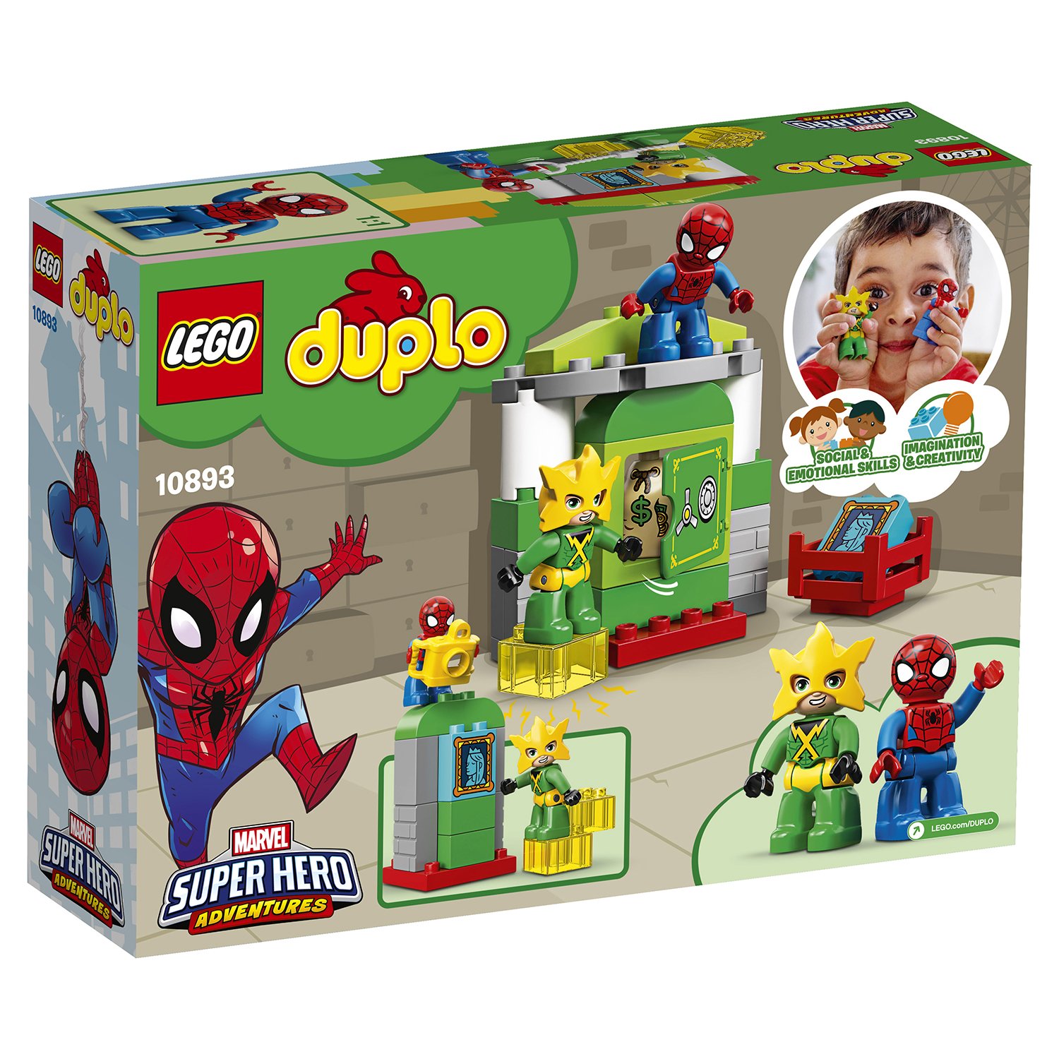 Конструктор Lego Duplo - Супер Герои: Человек-паук против Электро  