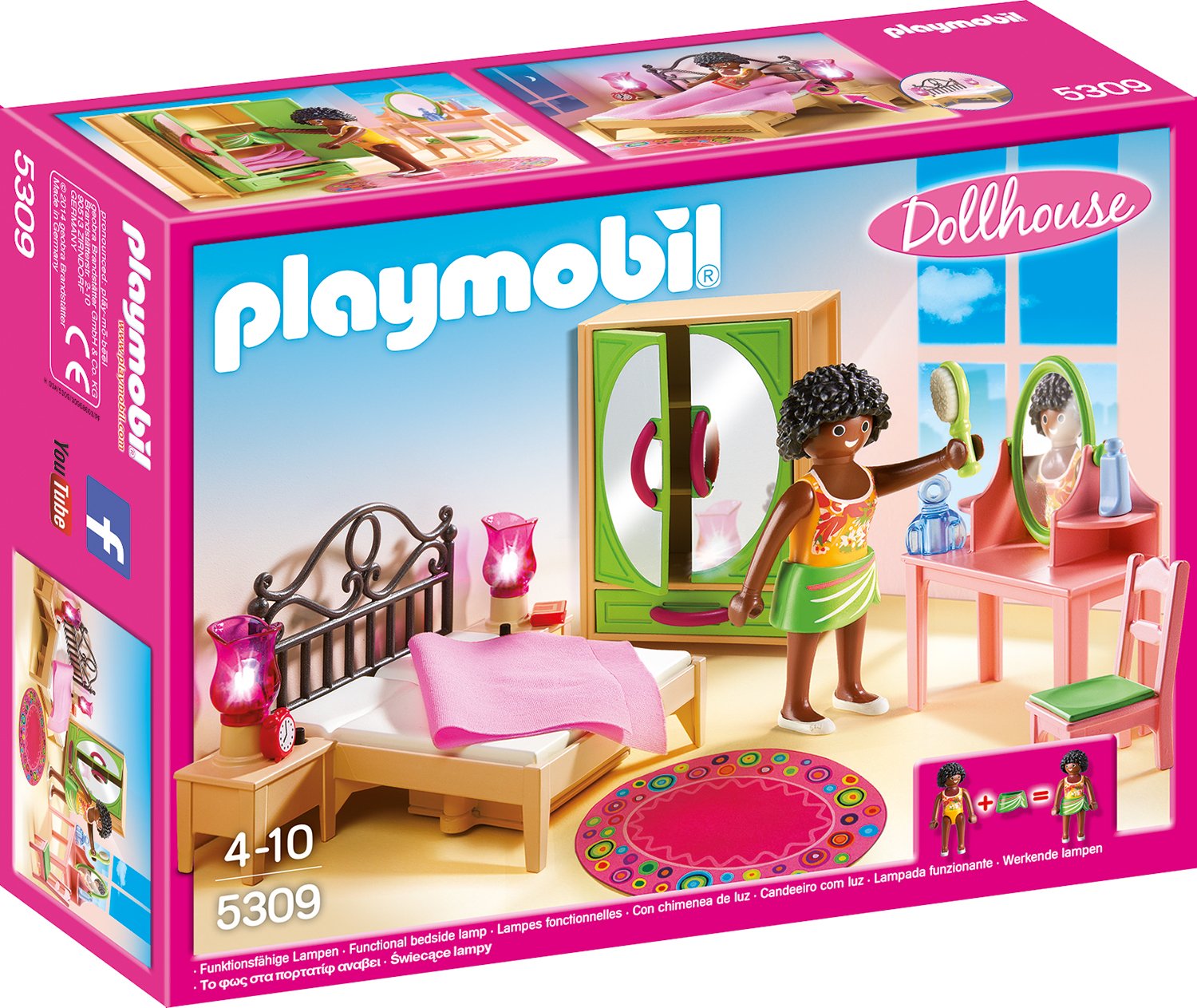 Игровой набор из серии Кукольный дом: Спальная комната с туалетным столиком  