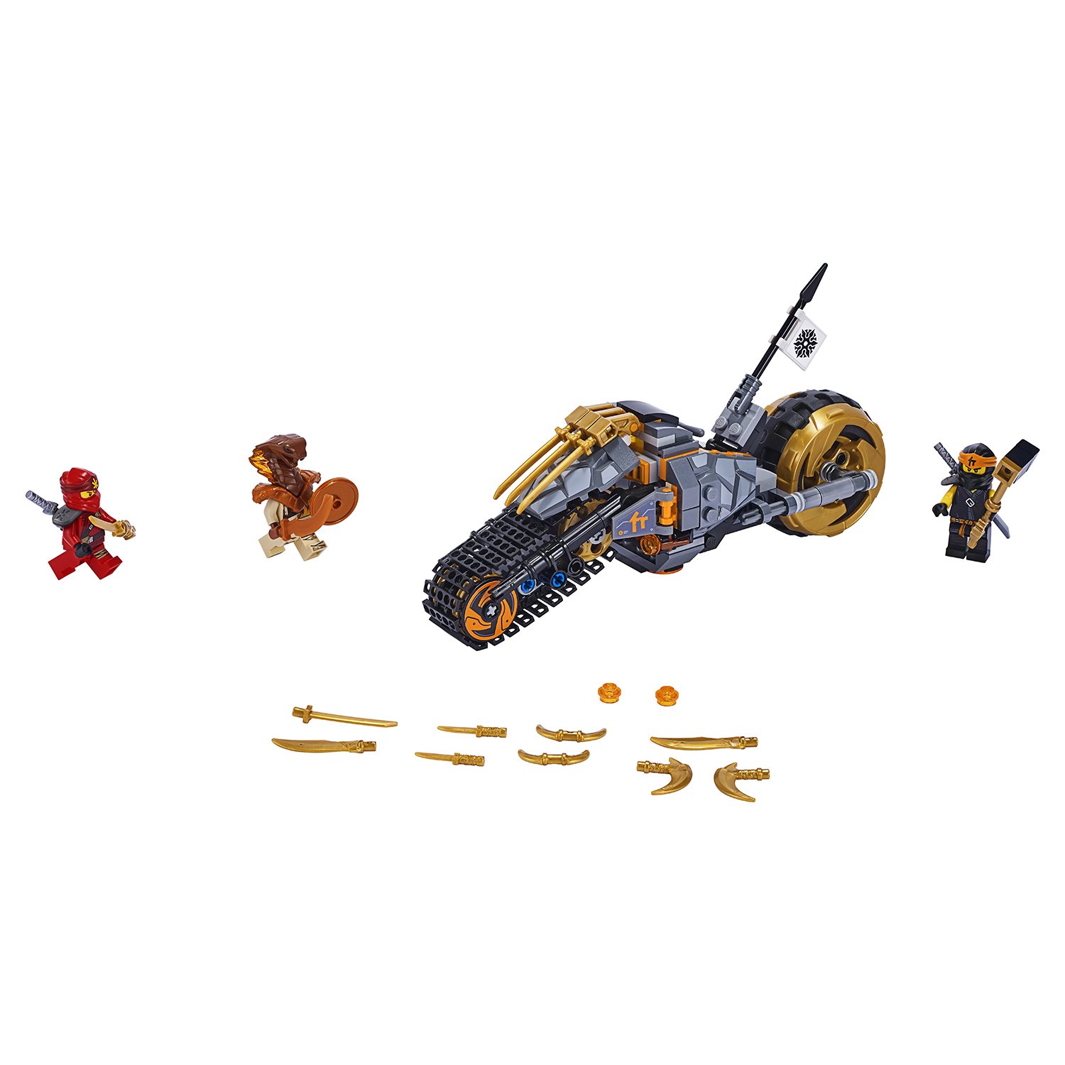 

Конструктор Lego® Ниндзяго - Раллийный мотоцикл Коула