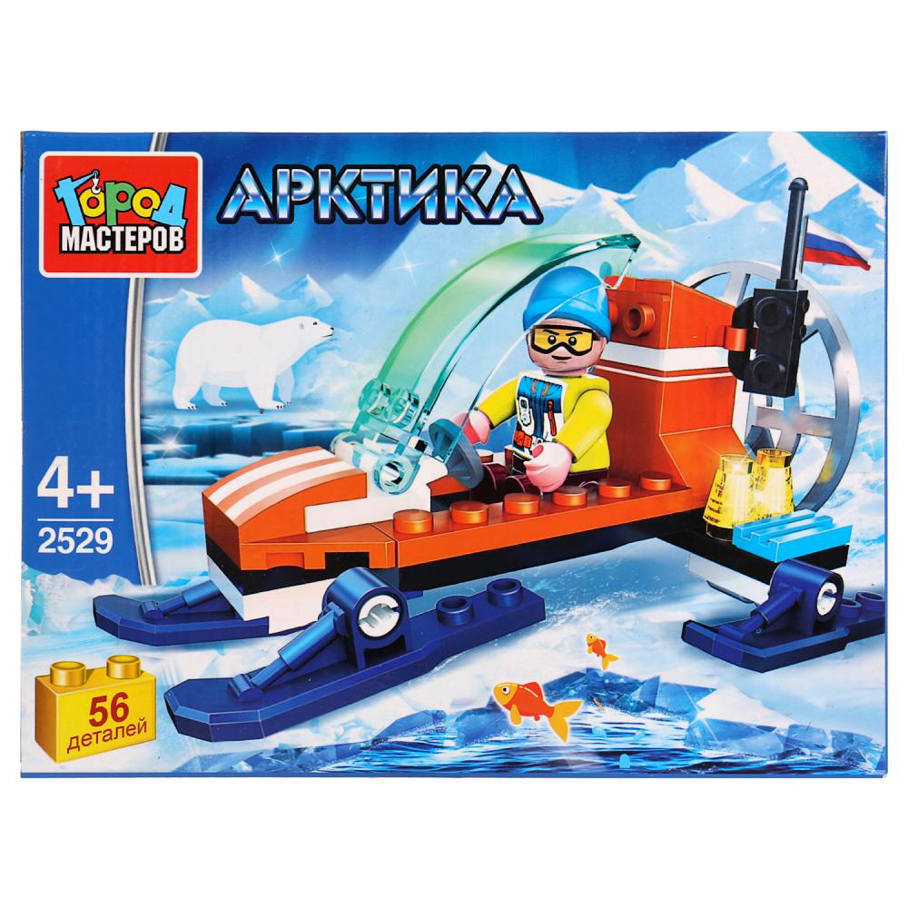 

Конструктор Арктика, с фигуркой, 56 деталей