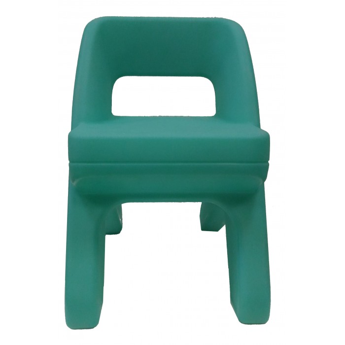 Детский стульчик, зеленый  