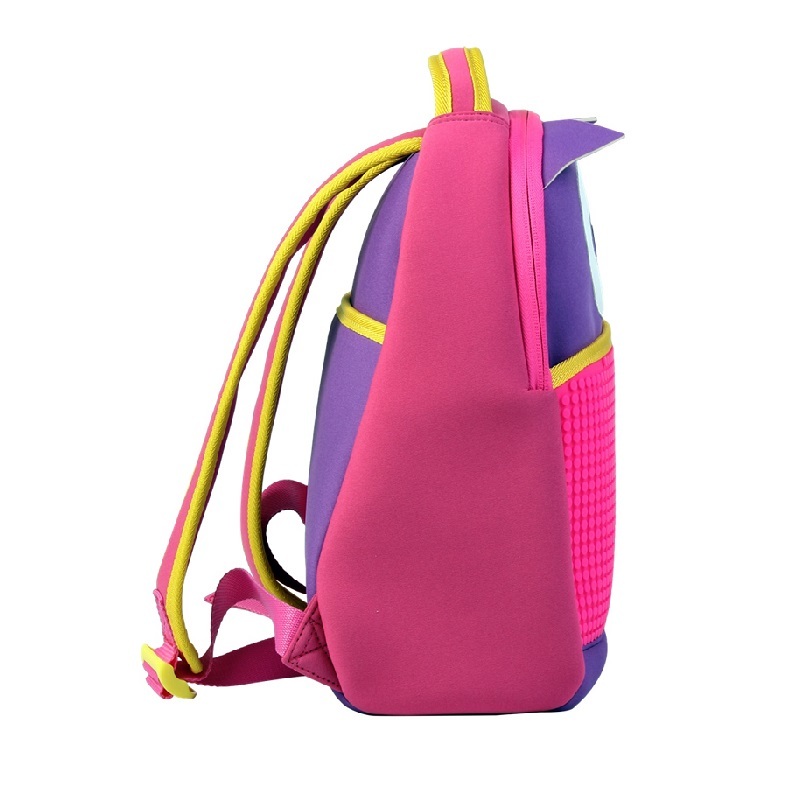 Детский рюкзак - Сова The Owl WY-A031, цвет фиолетовый-фуксия  