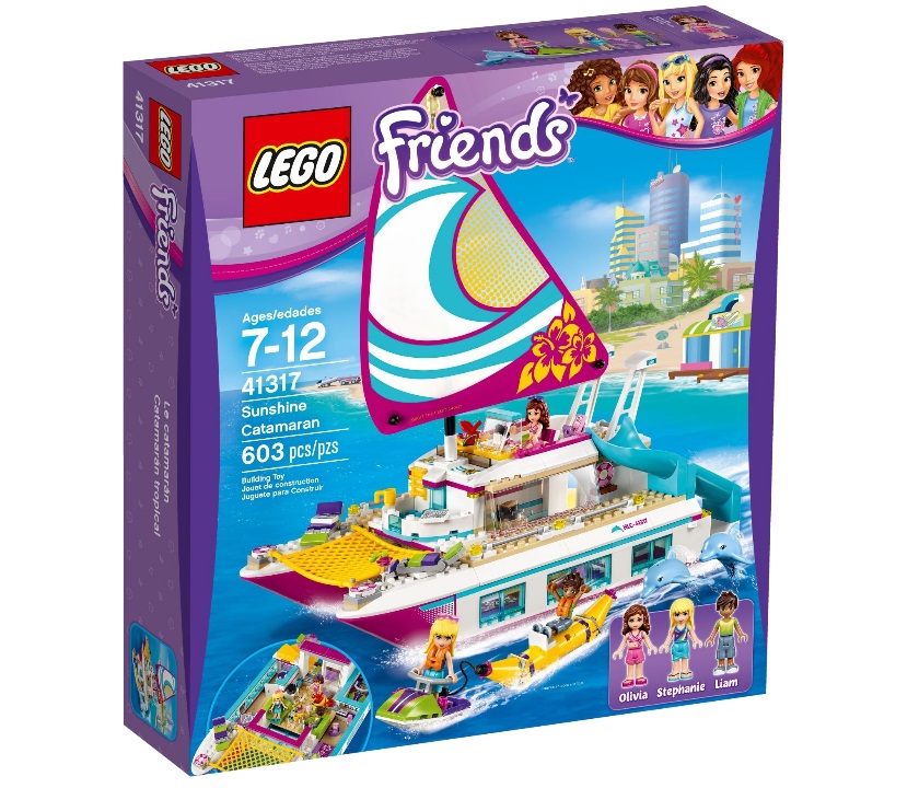 Конструктор Lego Friends. Катамаран Саншайн  