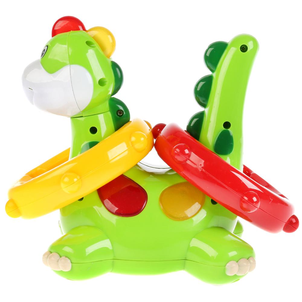 Музыкальная игрушка - Динозавр, со светом   