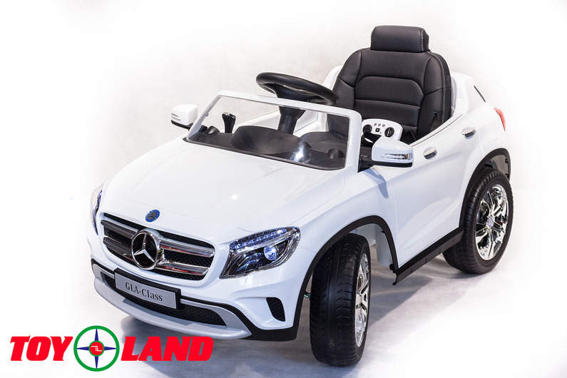 

Электромобиль – Mercedes-Benz GLA R653, белый, свет и звук