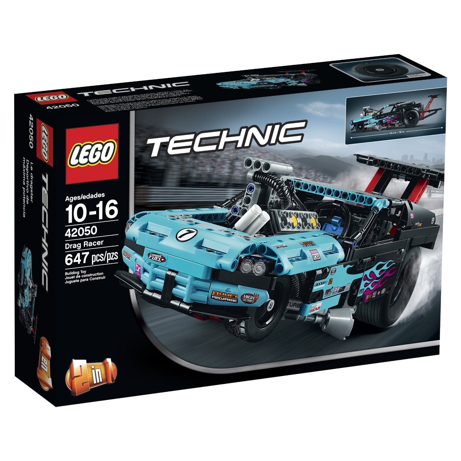 Lego Technic. Лего Техник. Драгстер  