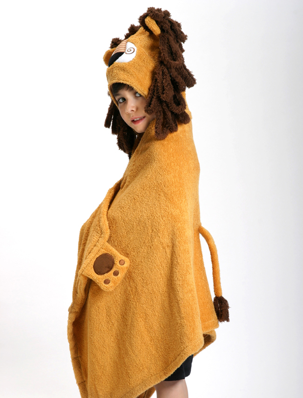 Полотенце с капюшоном - Лев Лео/Leo the Lion