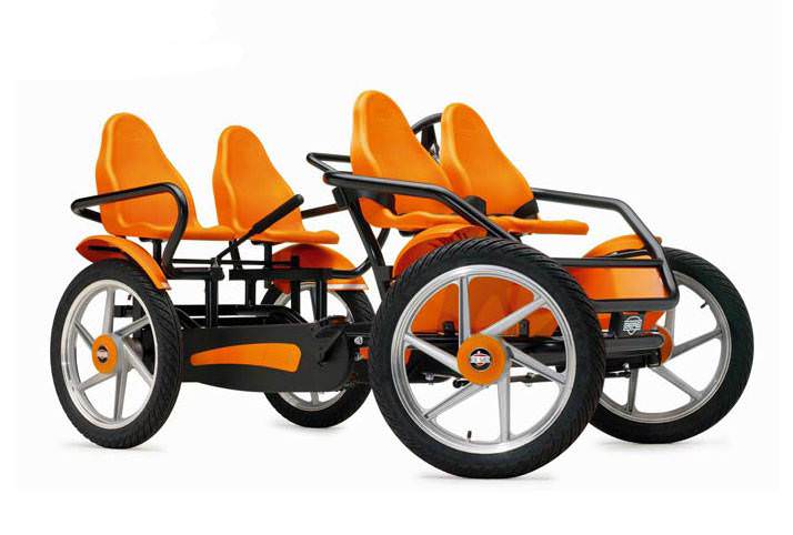 

Веломобиль Berg GranTour F Race 4-seater