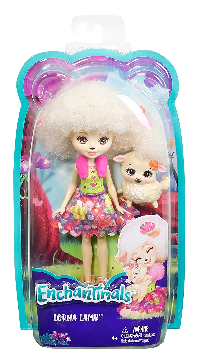 Кукла Enchantimals с питомцем - Лорна Барашка, 15 см  