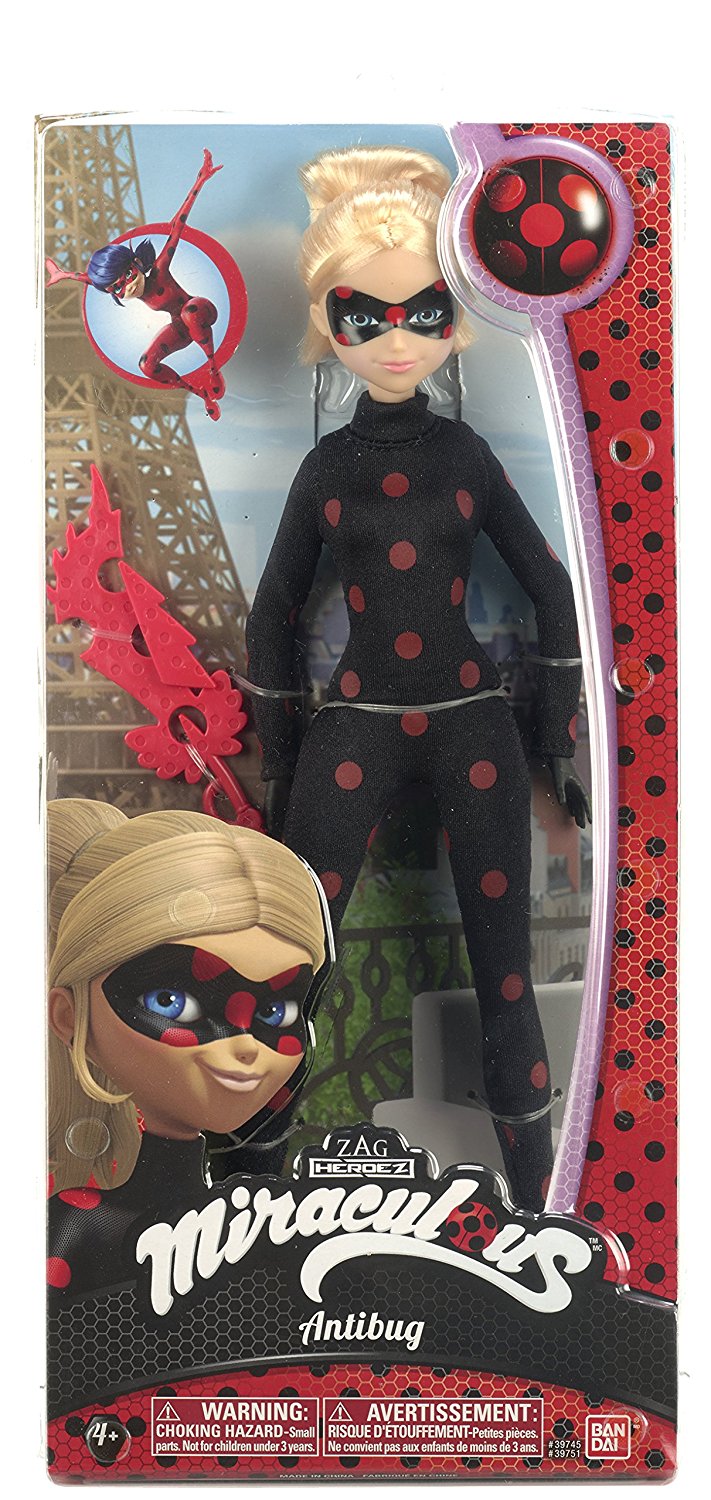 Кукла Антибаг из серии Lady Bug Miraculous, 26 см.  