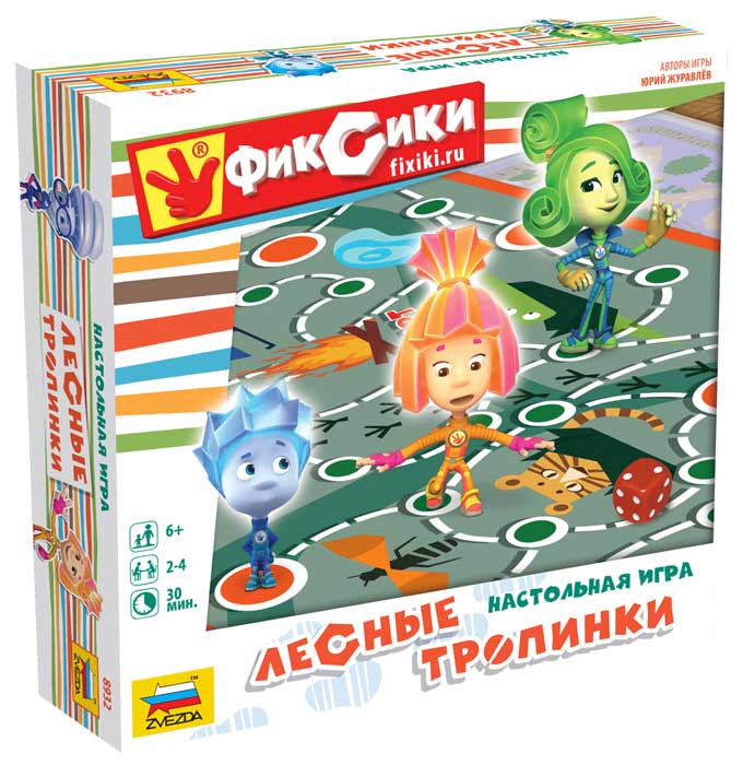 

Игра настольная - Фиксики. Лесные тропинки