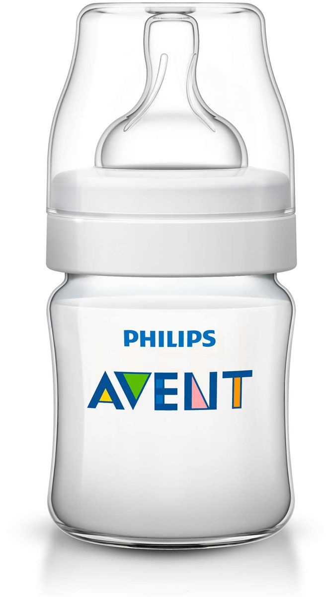 Бутылочка для кормления Avent, 125 мл, PP, 3 штуки  