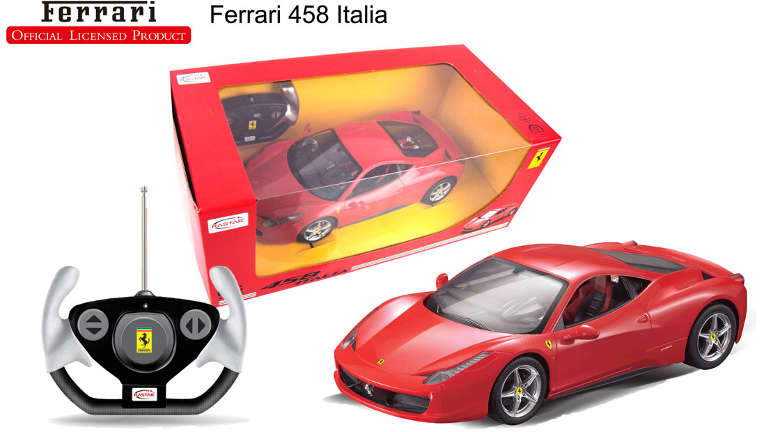 Ferrari 458 Italia на радиоуправлении, масштаб 1:14  