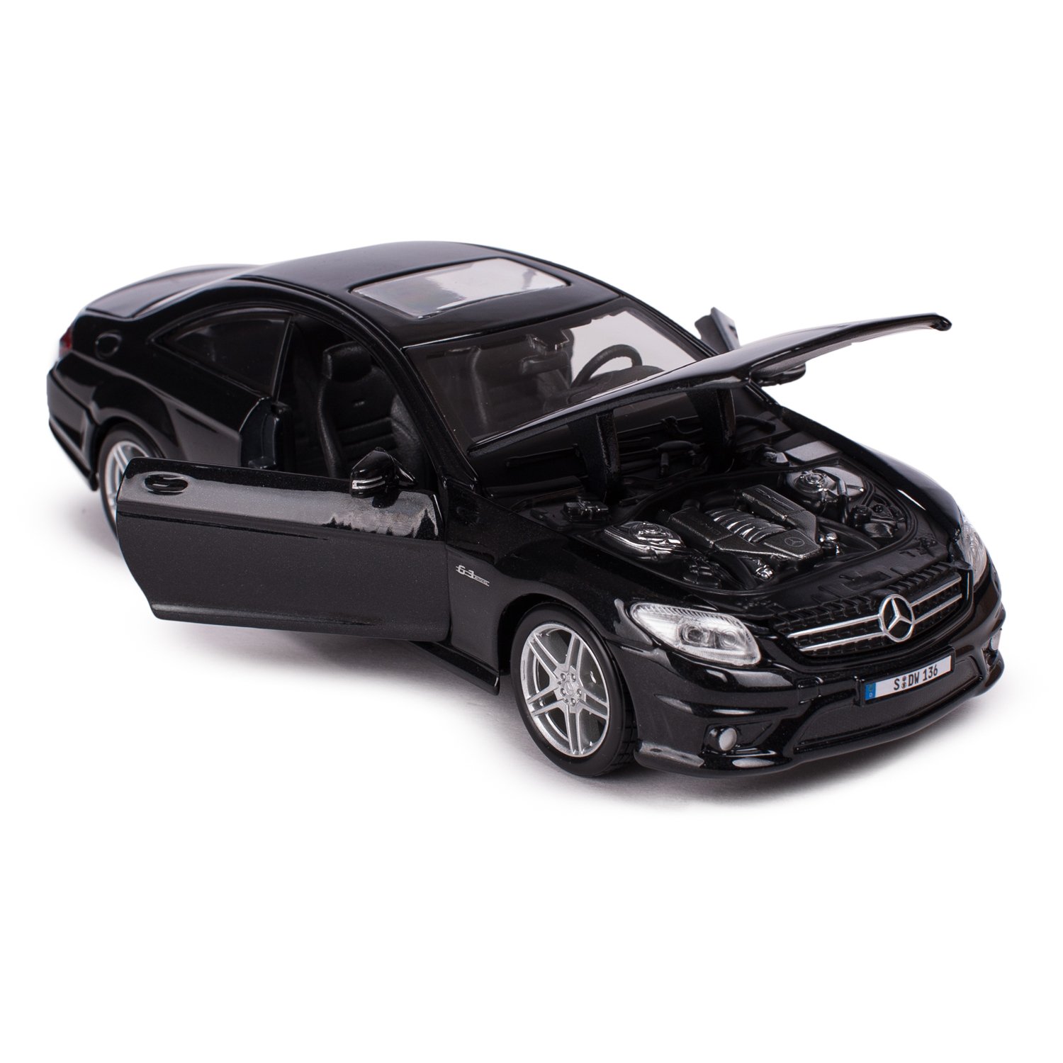 Модель машины – Mercedes-benz CL63 AMG, 1:24   