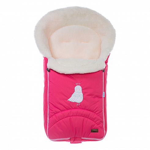 

Конверт зимний меховой Nuovita Tundra Bianco, Rosa/Розовый