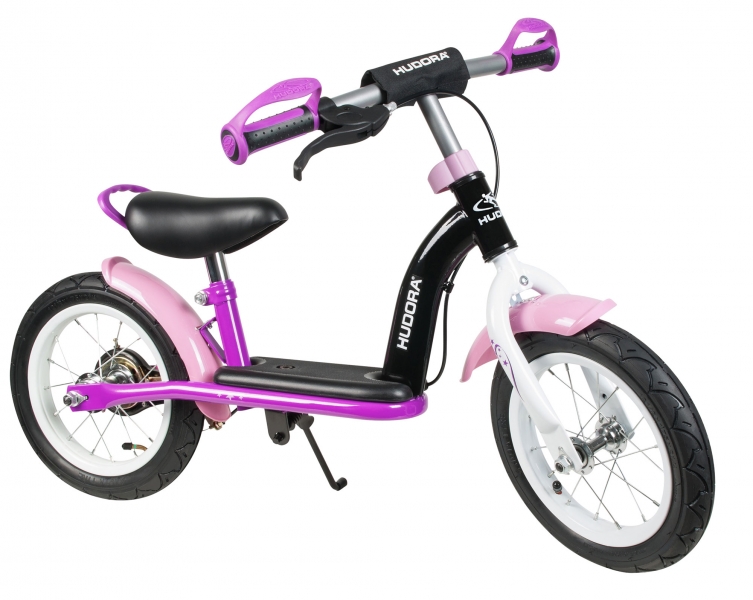 

Беговел Hudora - Laufrad Cruiser Girl, 12", pink/розовый