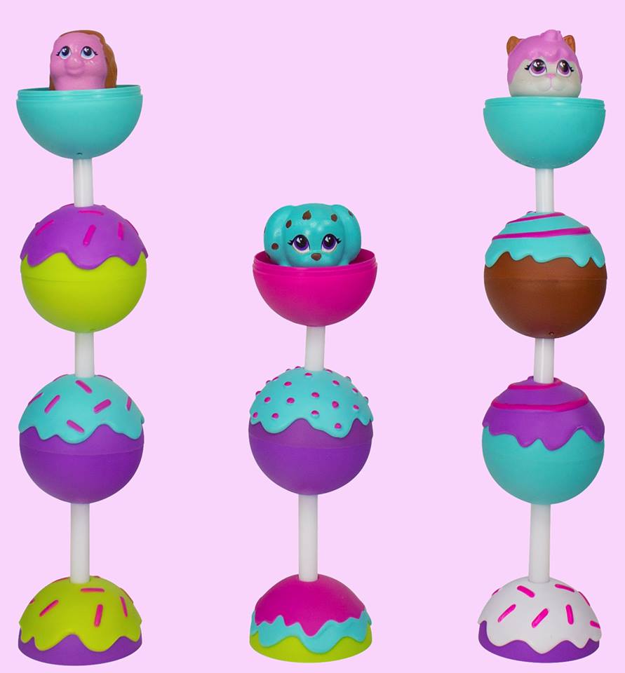 Набор игрушек Cake Pop Cuties, 2 вида, 3 штуки в наборе  