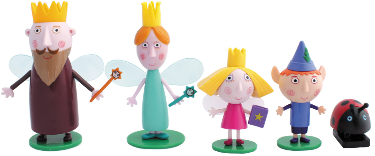 

Игровой набор - 5 фигурок Бен и Холли ТМ B&H