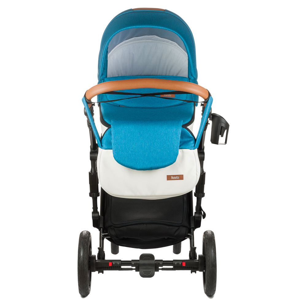 Детская коляска Nuovita Carro Sport 2 в 1, цвет - Blu bianco/Сине-белый  