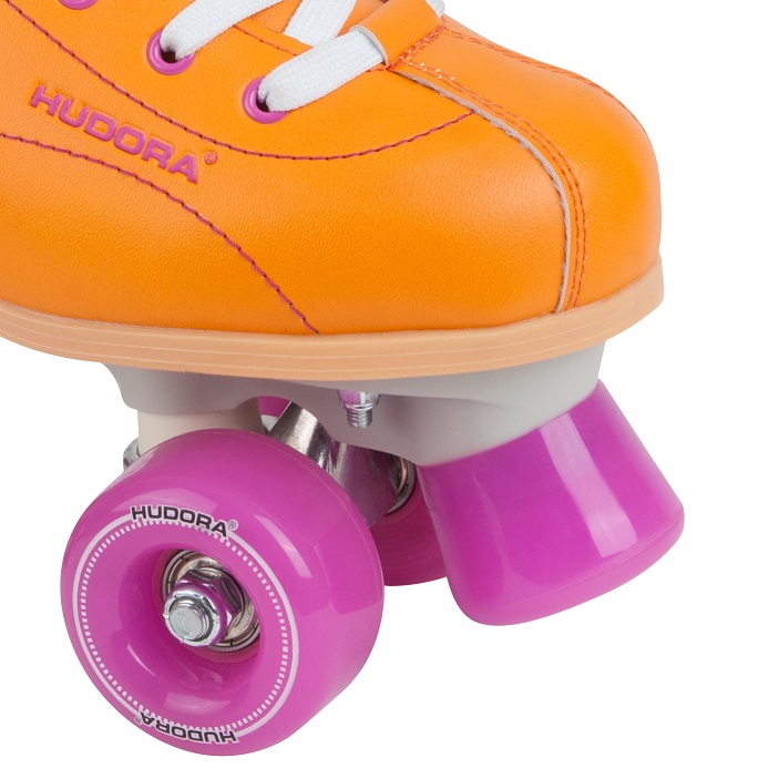Ролики Rollschuh Roller Disco, размер 38, цвет – оранжево-лиловый/orange-lila  