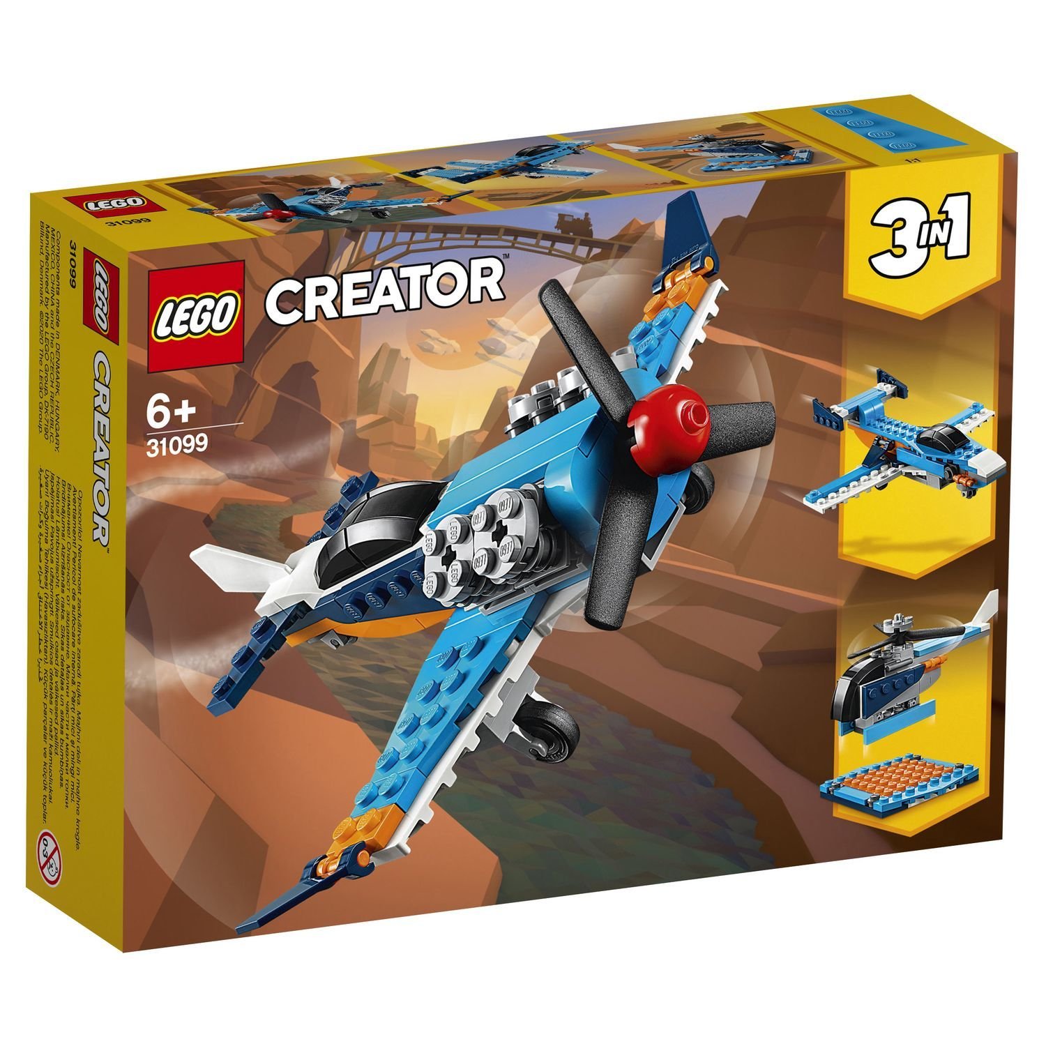 Конструктор Lego® Creator - Винтовой самолет  