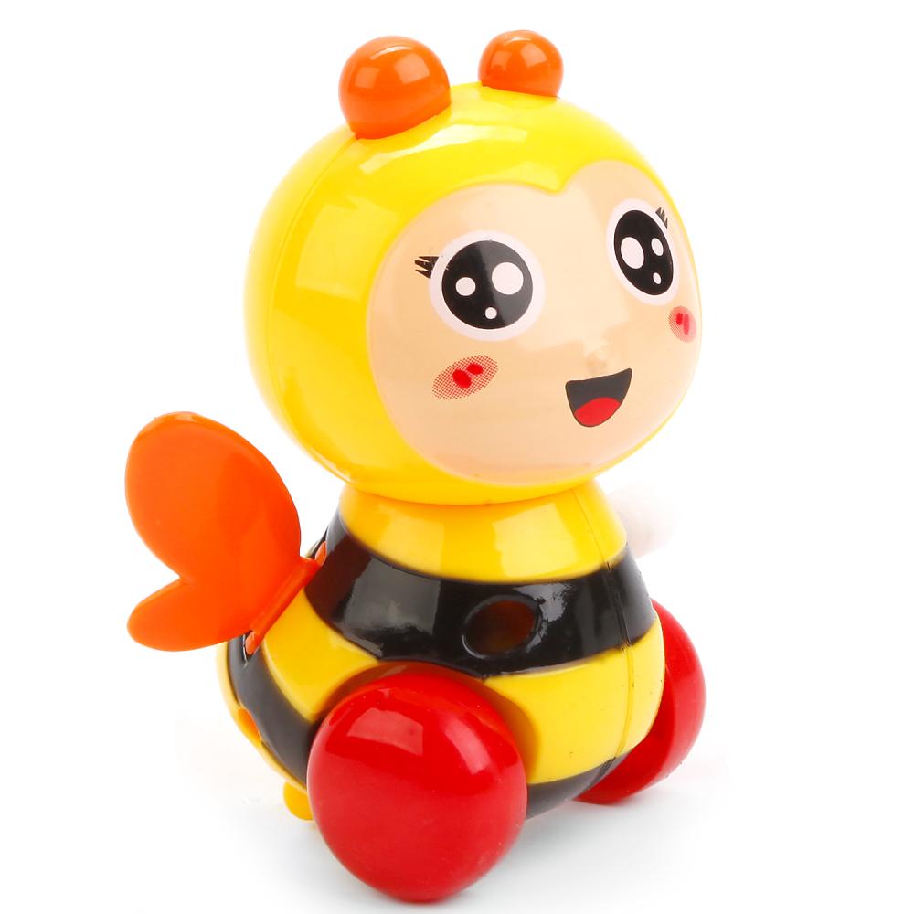 Заводная игрушка Пчелка, разные цвета   