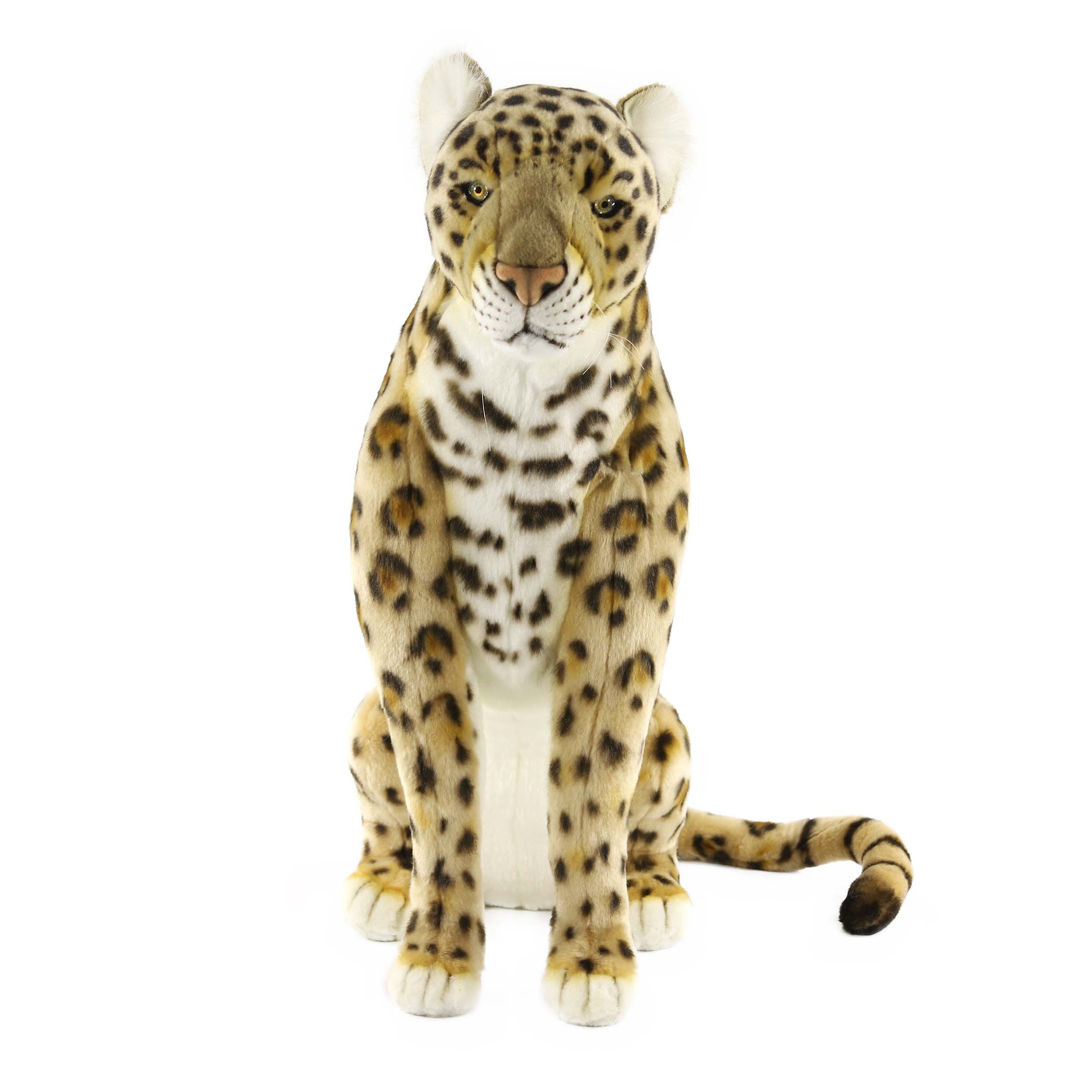 Мягкая игрушка - Леопард сидящий, 65 см  