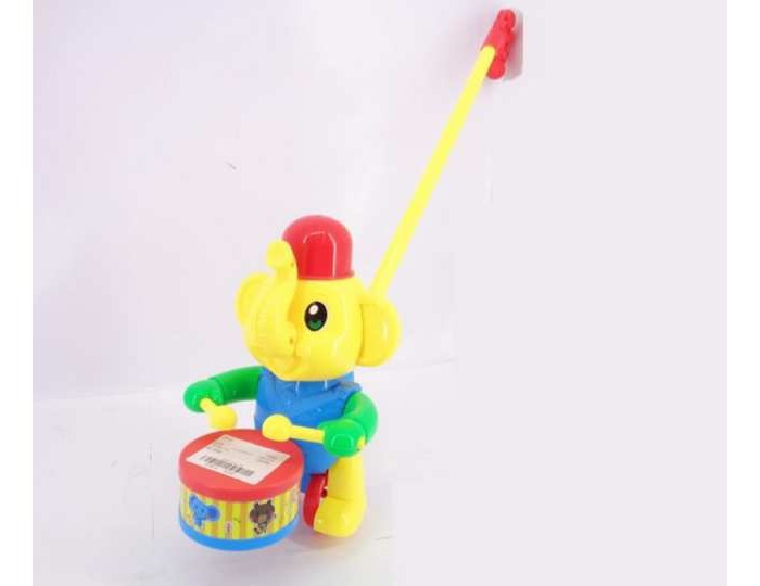 Игрушка для малышей - Каталка Слон, разные цвета   