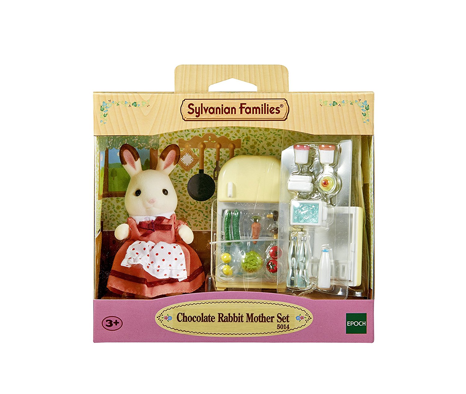 Sylvanian Families - Мама кролик и холодильник  