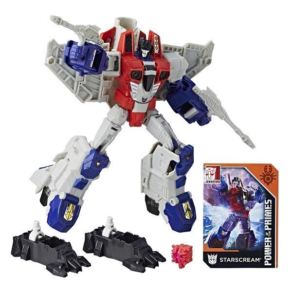

Трансформер-самолет Starscream из серии Generations. Power of the Primes.