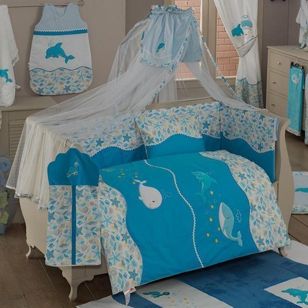 

Комплект из 4 предметов серии Sea Life, Blue