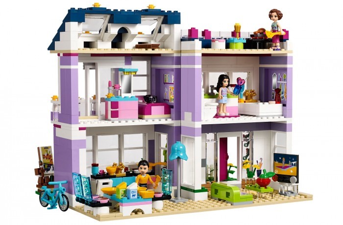 Lego Friends. Дом Эммы  