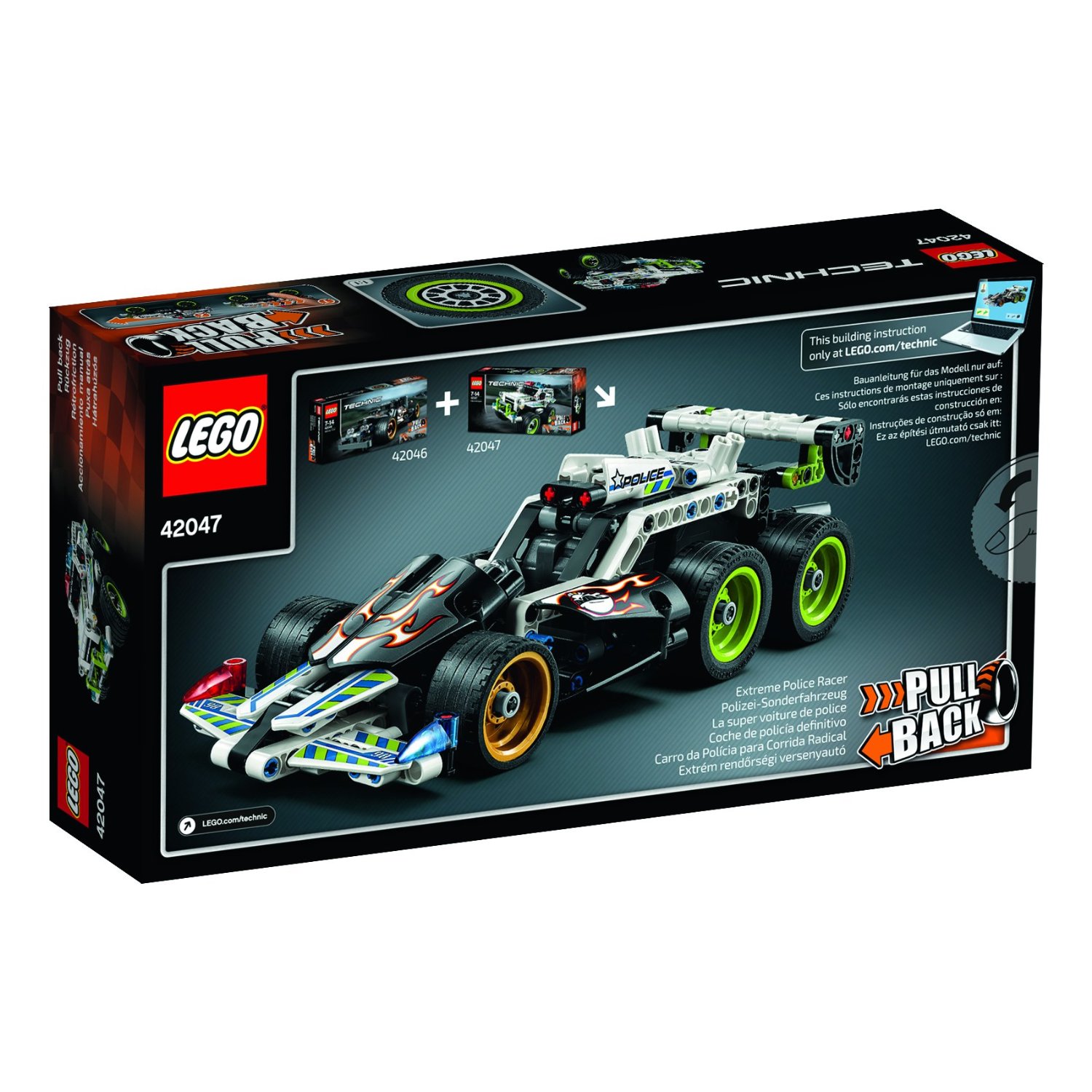 Lego Technic. Лего Техник. Полицейский патруль  