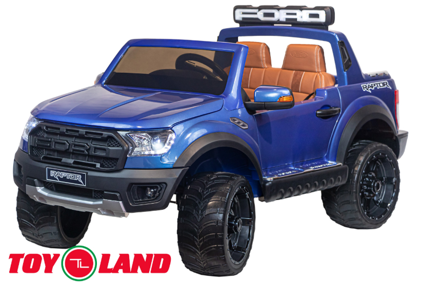 

Электромобиль джип Raptor Ranger, синий