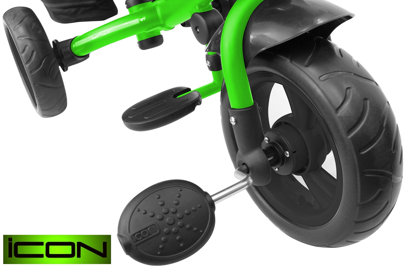 3-х колёсный велосипед RT Icon evoque New Stroller by Natali Prigaro EVA Emerald, изумрудный  